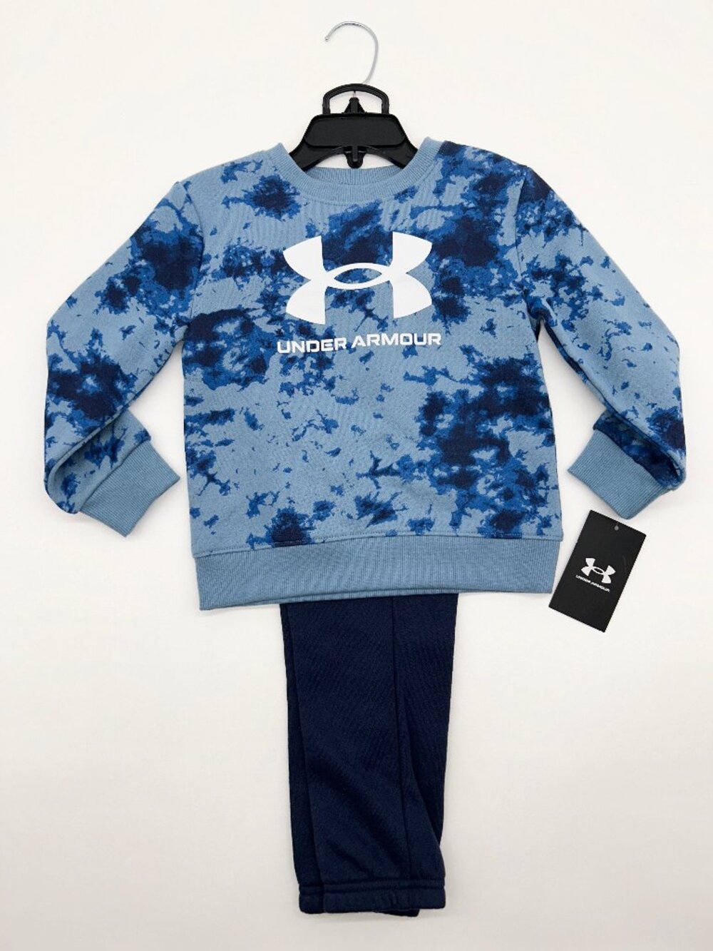Under Armour Boys 3T 2pc Tie Dye Sweat Set NWT